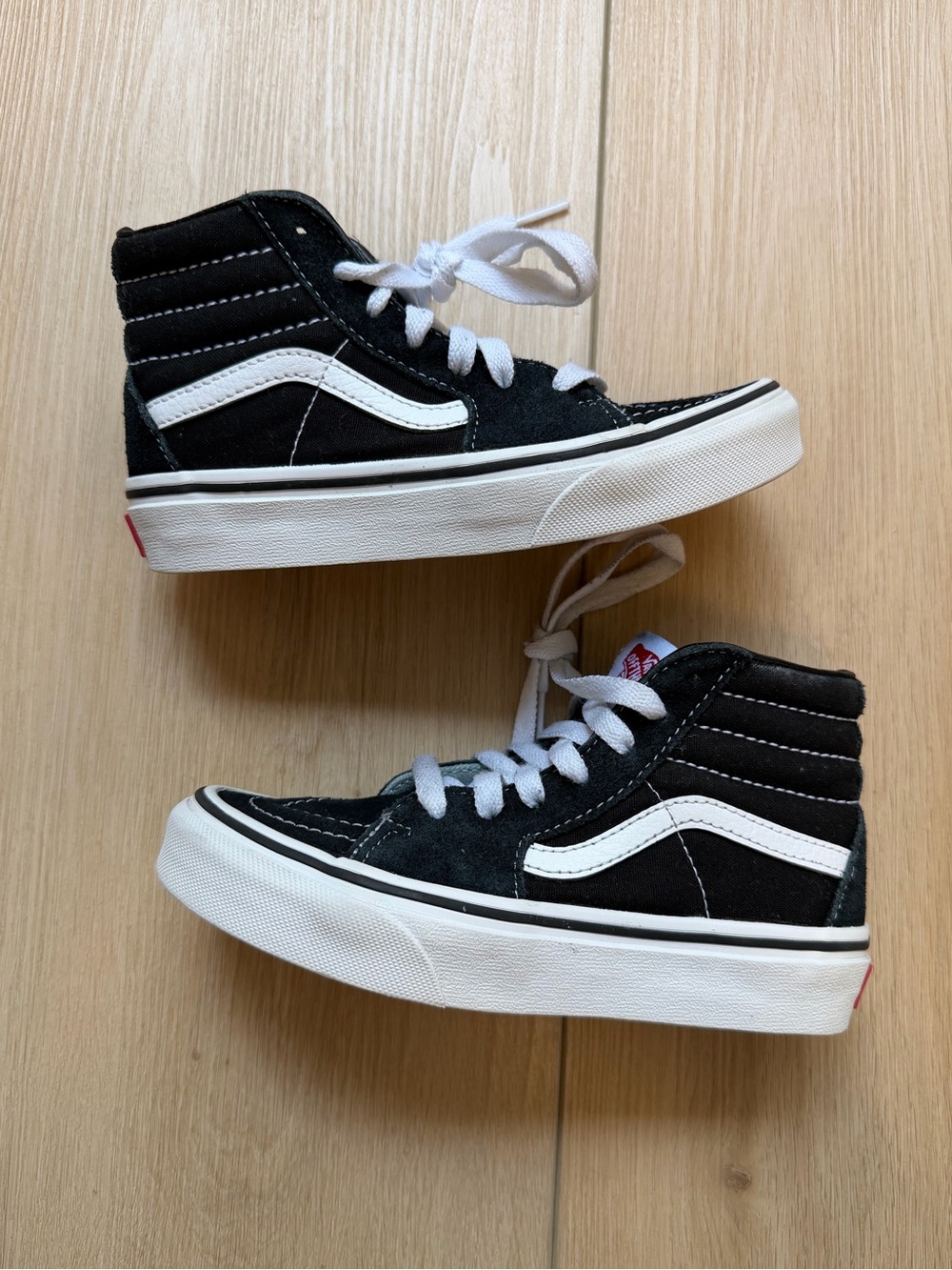Kids SK8 Hi Vans Shoes size 13c